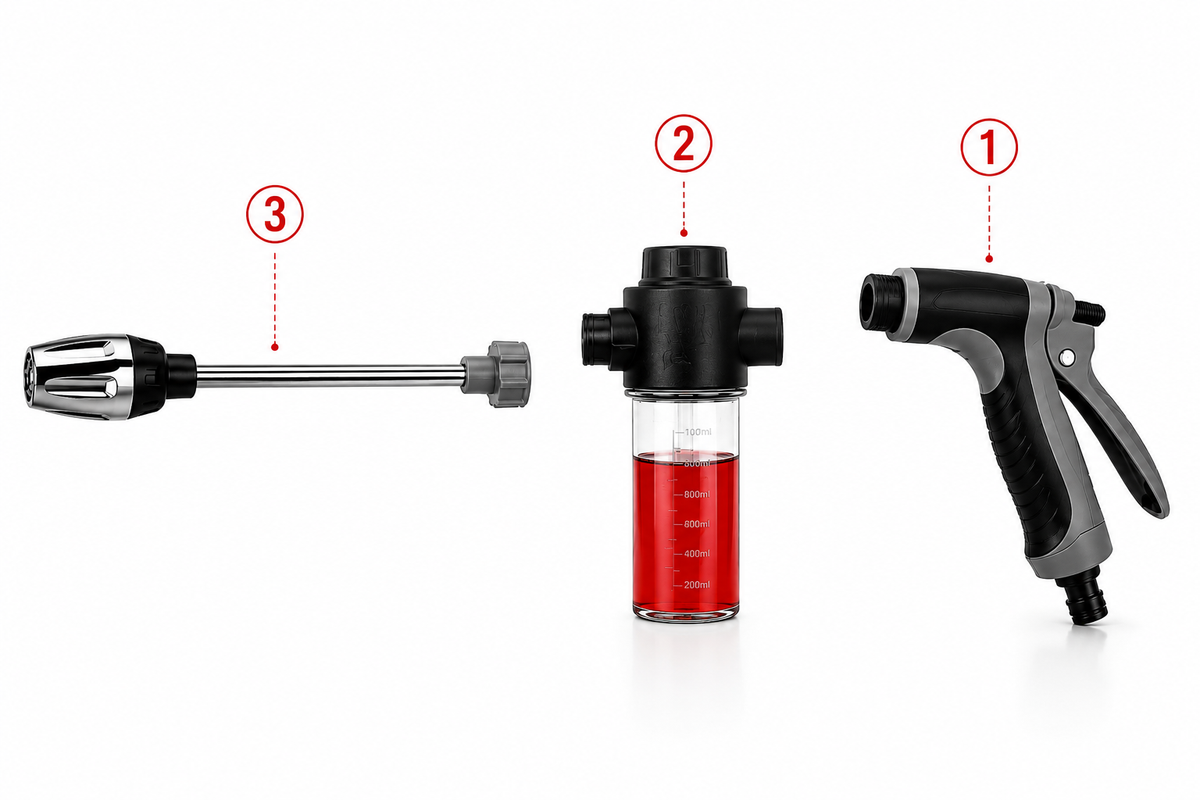 High-Pressure Car Wash Foam Gun