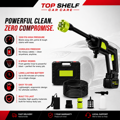 Apex Cordless Pressure Washer